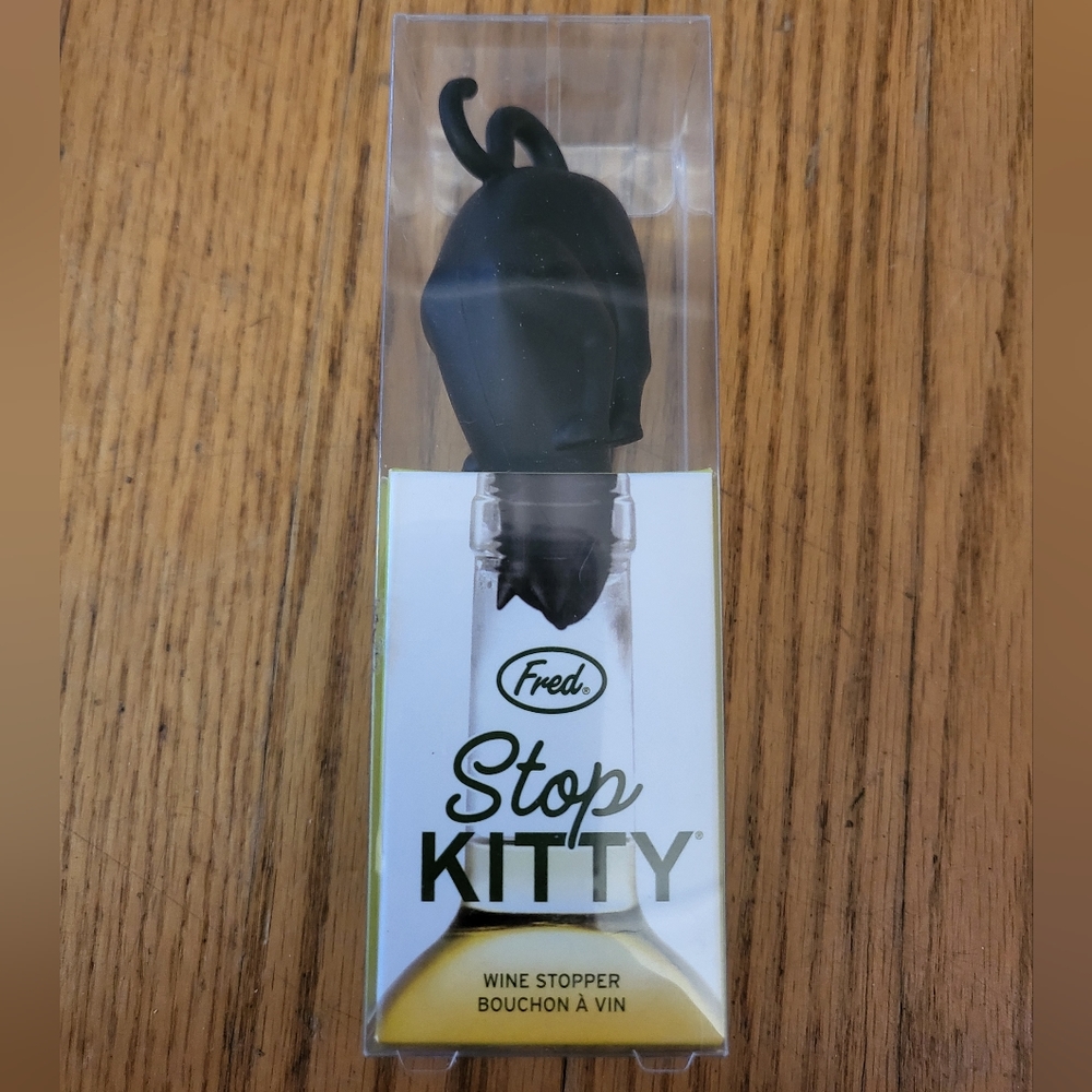 Stop kitty Wine stopper